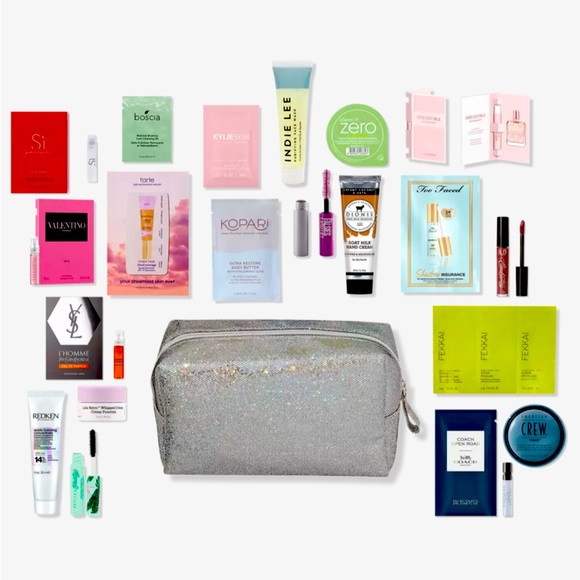 Hello Holidays 20-Piece Dabble-Worthy Beauty Bag - $80 Retail - Picture 1 of 3